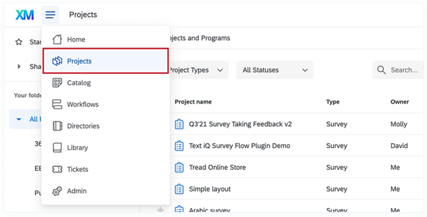 Navigating to Folder 01